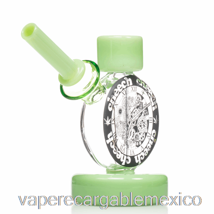 Vape Recargable Cheech Clock Burbujeador Verde